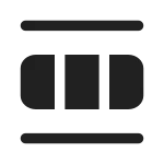 Table Row Insert SVG Icon